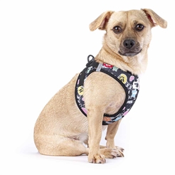 Curli Hundesele Vest Clasp Air-Mesh Limited Edition Comic Sort